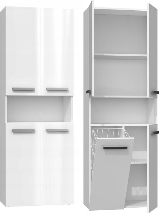 Actual product image Topeshop Storage cabinet for bathroom (60 x 30 x 174 cm)