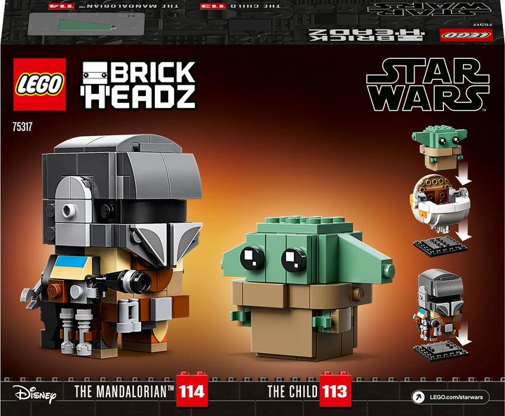 Produktbild LEGO Der Mandalorianer und das Kind (75317, LEGO Star Wars)