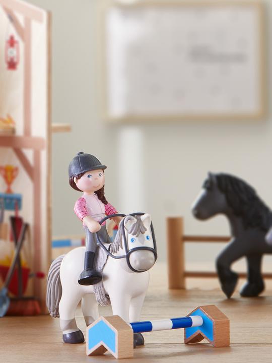 Actual product image Haba Rider Sanya and horse Saphira