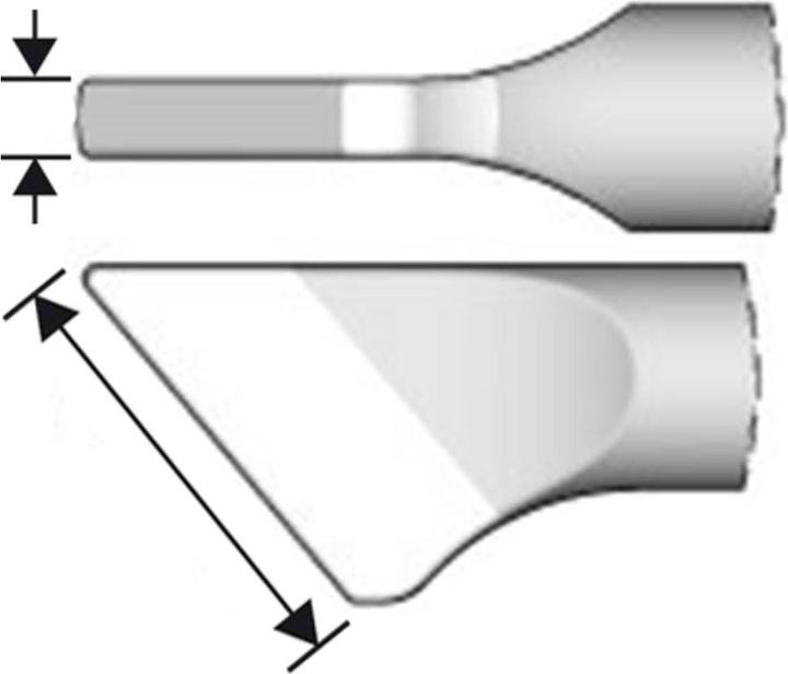 Produktbild JBC Tools C115112 Lötspitze Klingenform, gerade, gerade Spitzen-Grösse 0.3 mm In (Ersatzteil)