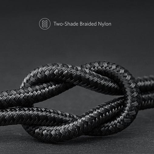 Produktbild Anker - stabiles Lightning Kabel 0,9 Meter, black - Powerline+ II (MFI) (0.90 m)
