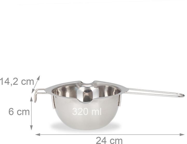 Productafbeelding Relaxdays Smeltkroes (11 cm, Metaal)