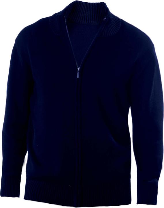 Kariban Strickjacke mit Reissverschluss