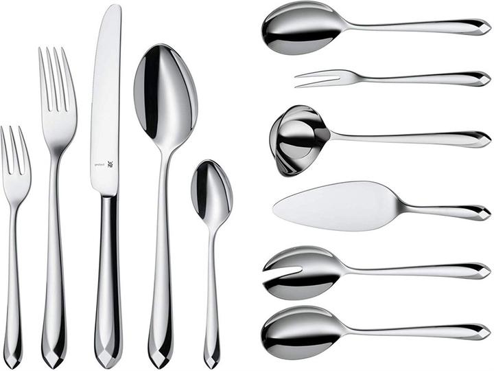Produktbild WMF Essbesteck Besteckset 12 Personen Jette 66tlg Hohlheft Edelstahl 18/10 poliert (66 Stück, Besteck Set)