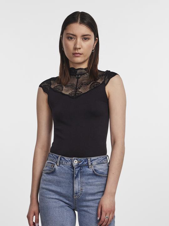 Actual product image Pieces Lace yoke and lace collar body (S/M)