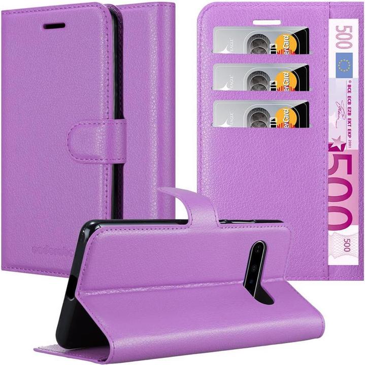 Produktbild Cadorabo Book mit Standfunktion Cover (LG V60 ThinQ 5G)