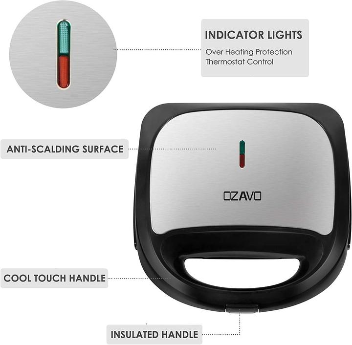 Produktbild Ozavo Sandwichmaker 3 in 1