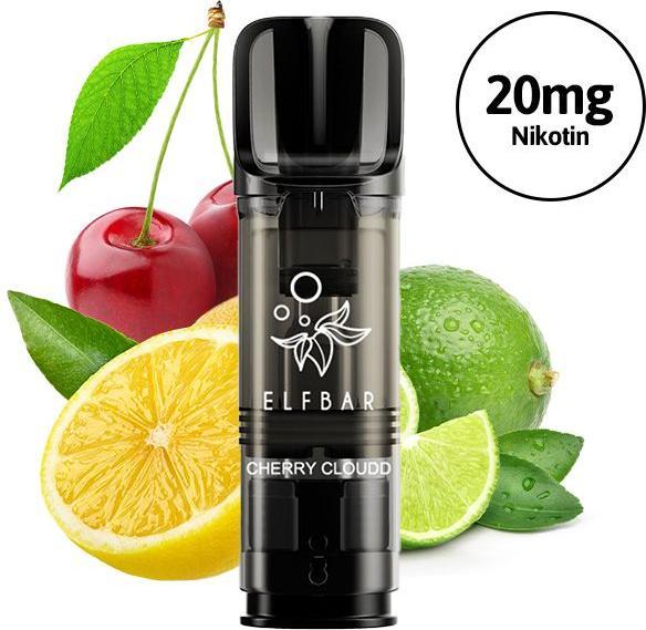 Image du produit Elfbar ELFA PRO 2x Pods Cherry Cloud (Cerise, Citron vert, Citron)