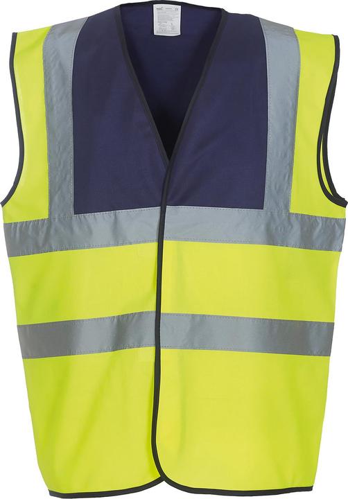 Immagine prodotto Yoko Gilet Alta Visibilità Bordo a contrasto Adulto Unisex (XL)