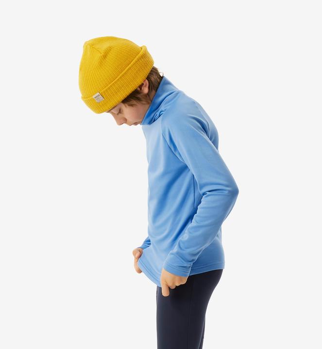 Immagine prodotto Wedze Maglia funzionale da sci per bambini a collo alto - BL 500 blu (116)