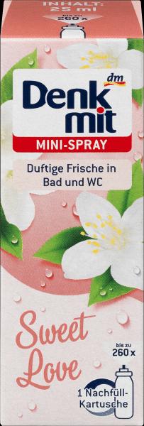 Image du produit dm Denkmit Mini spray désodorisant Sweet Love Recharge