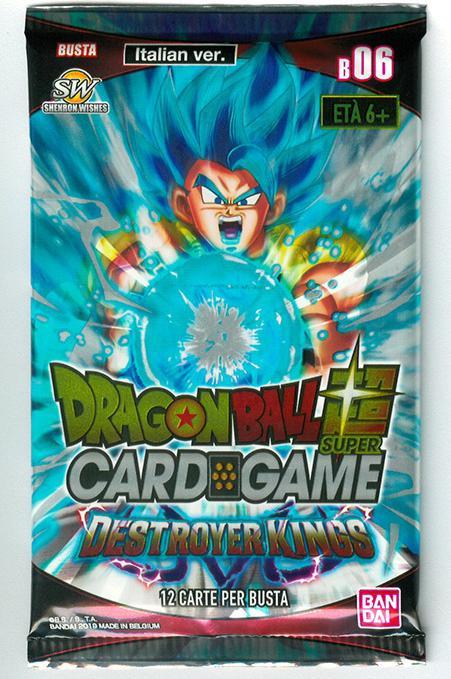 Actual product image Bandai Dragon Ball Super Card Game - Destroyer Kings - ORIA (Booster Pack)