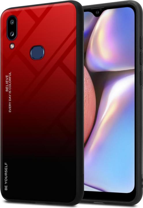 Actual product image Cadorabo TPU 2 colors glass cover (Samsung Galaxy A10s, Samsung Galaxy M01s)