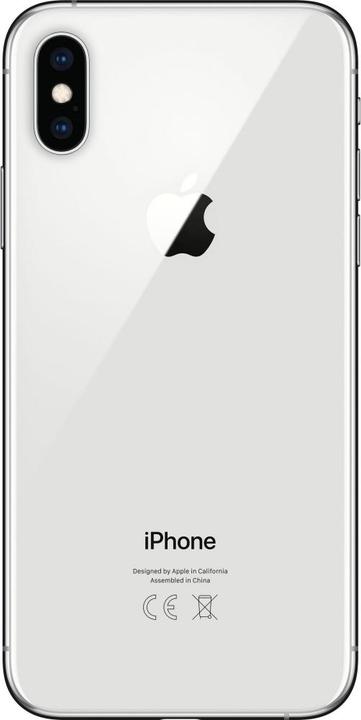 Produktbild Apple iPhone XS Max (512 GB, Silver, 6.50", SIM + eSIM, 12 Mpx, 4G)
