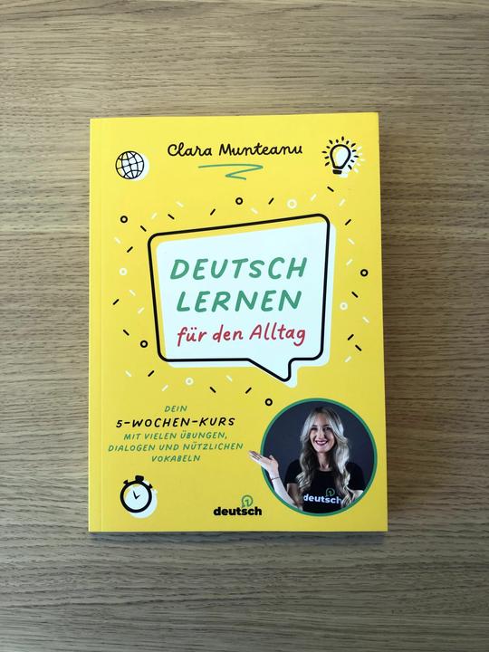 Actual product image Deutsch lernen für den Alltag (German, Clara Munteanu, 2022)