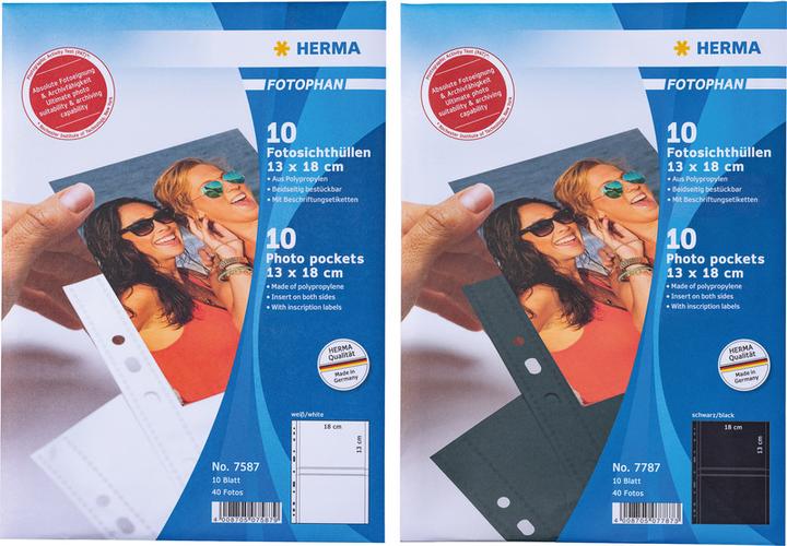 Actual product image Herma Photo covers (13 x 18 cm, 10 x)
