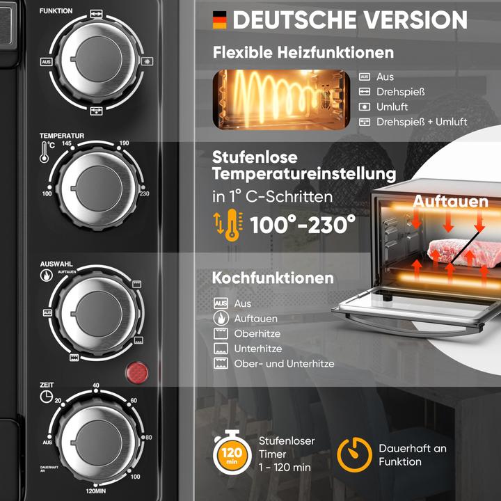 Actual product image Stillstern Mini oven (CH plug)