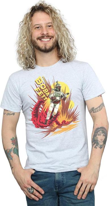 Produktbild Star Wars Boba Fett Rocket Powered TShirt (XL)