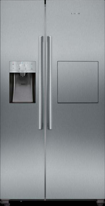 Actual product image Siemens iQ500, Amerikanischer Side by Side, 178.7 x 90.8 cm, Edelstahl antiFingerprint, KA93GAIDP (560 l)
