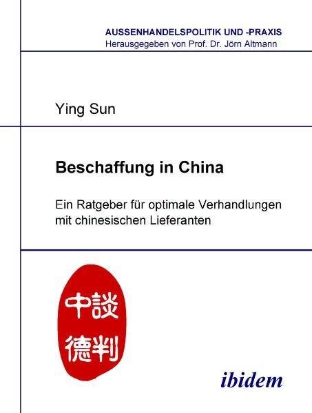 Actual product image Beschaffung in China (German, Ying Sun, 2009)