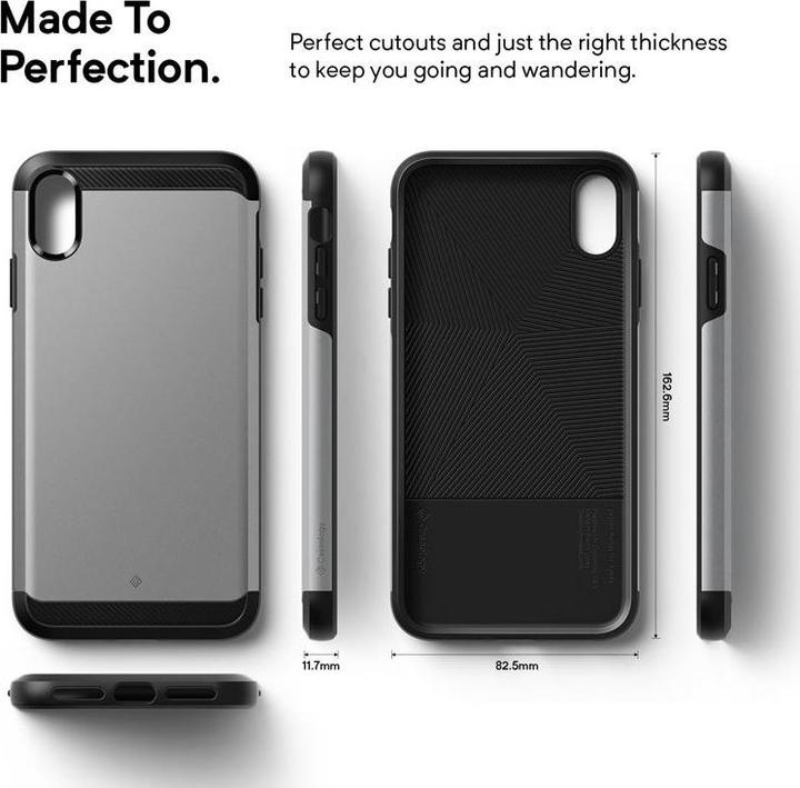 Produktbild Caseology Legion Case - Case for iPhone Xs Max (Silver) (Apple iPhone XS Max)