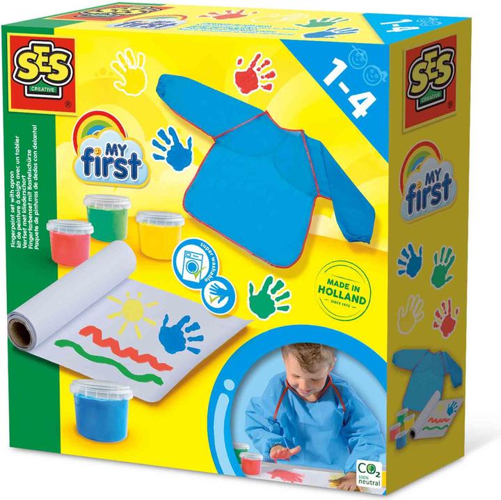 Produktbild Ses My First – Farbset mit Malschürze