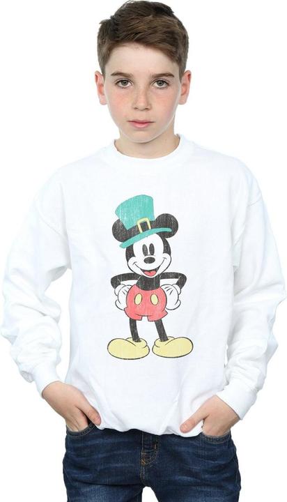 Produktbild Disney Mickey Mouse Leprechaun Hat Sweatshirt Jungen (152, 158)