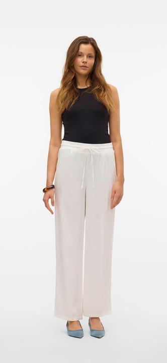 Actual product image Vero Moda VMJESMILO Mid-rise waist trousers Wide leg trousers (S)