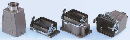 Actual product image Harting Han 6B Hood Top Entry HC 2 Pegs M25