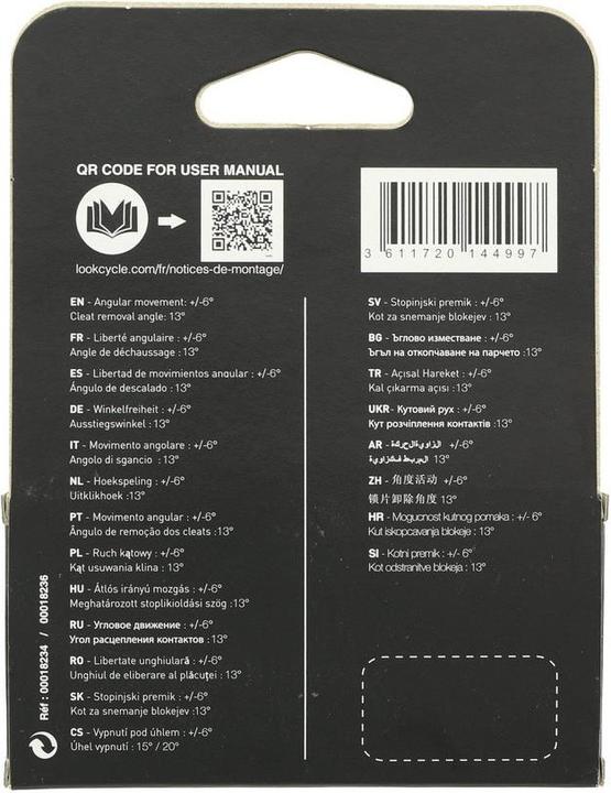Image du produit Look Plaques de pédale X-Track Cleat