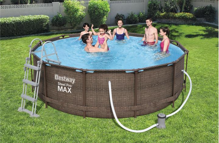 Image du produit Bestway Steel Pro Max Pool Set Deluxe (Ø 366 x 100 cm)