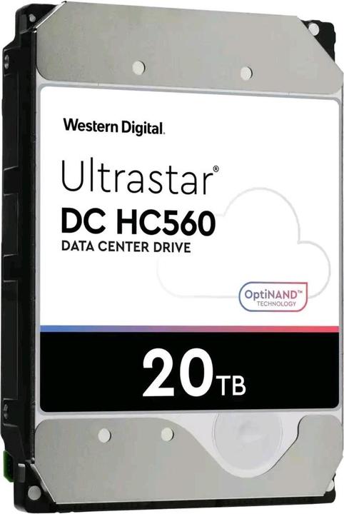 WD Ultrastar DC HC560 (20 TB, 3.5", CMR)