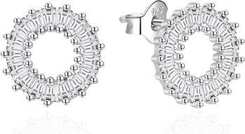 Produktbild Agato Silver Earrings With Clear Zircons Agt-E088pw