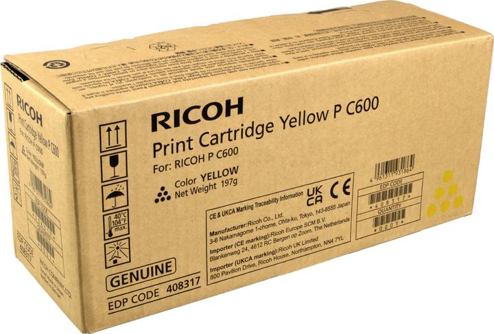 Image du produit RICOH 408317 (Y)