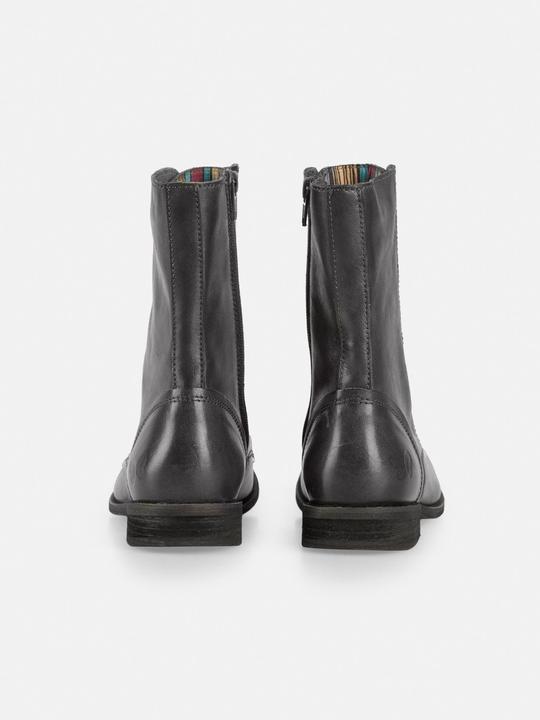 Produktbild Felmini Wide Fit W103 Schnürstiefel aus echtem Leder, mit Innenreissverschluss und niedrigem Absatz. (37)