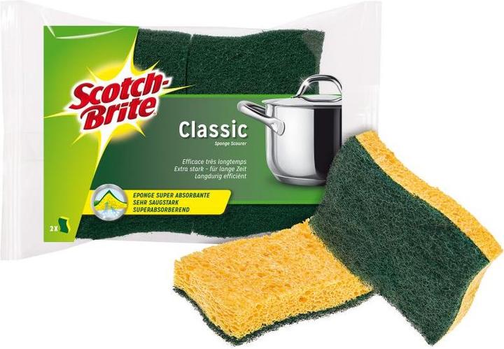 Produktbild Scotch-Brite Classic Naturfaser Reinigungsschwamm (2 Stk.)