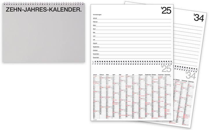 Nährwerte und Zutaten Bühner Zehn-Jahreskal (A4, Kein Einband, Deutsch)