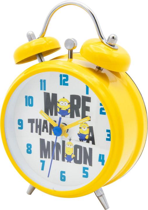 Actual product image Minions Metal Alarm Clock More Than A Minion 8 cm