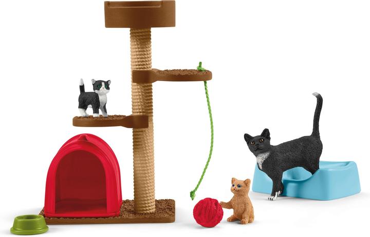 Actual product image Schleich Play fun for cute cats