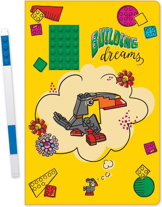 Produktbild LEGO Notebook Building Dream with Gel pen