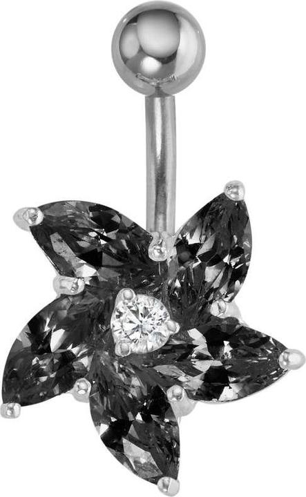 Produktbild Bijouteria Bauchpiercing (Edelstahl, Silber 925, Zirkonia)