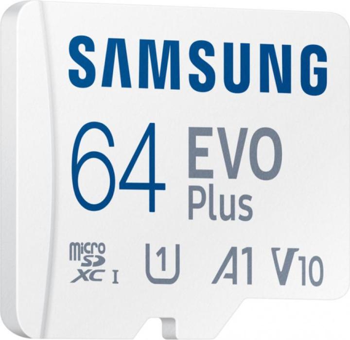 Image du produit Samsung EVO Plus (64 Go, microSDXC, U1, UHS-I)