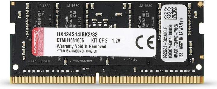 Produktbild HyperX Impact (2 x 16GB, 2400 MHz, DDR4-RAM, SO-DIMM)
