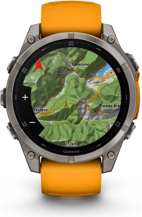 Actual product image Garmin Fenix 8 AMOLED Sapphire Titan (47 mm)