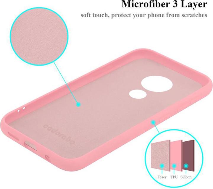 Immagine prodotto Cadorabo Copertura della cassa del silicone liquido TPU (Motorola Moto G7 Power)