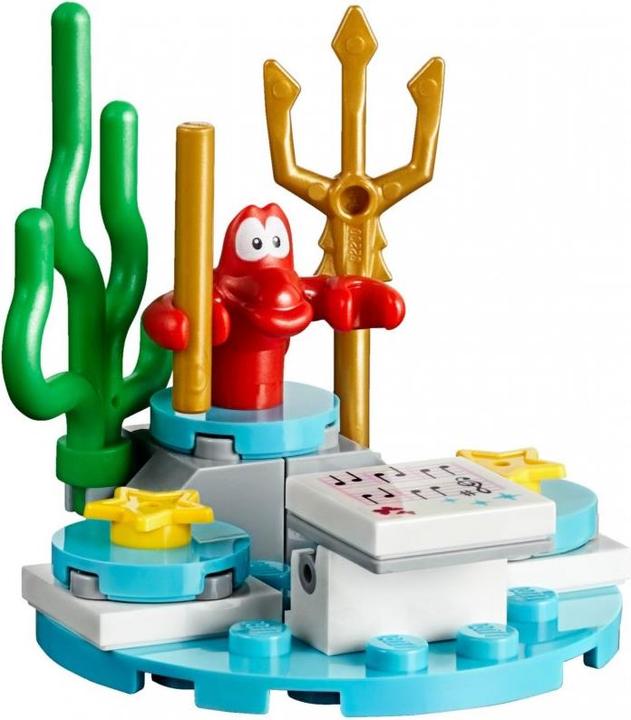 Actual product image LEGO Ariel royal wedding boat (41153, LEGO Disney)