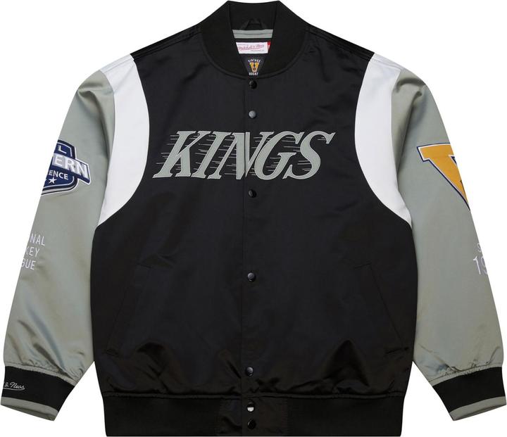 Produktbild Mitchell & Ness M&N Heavyweight Satin Jacket NHL Los Angeles Kings - L (L)