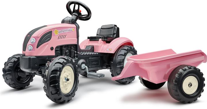 Falk Toys Tracteur pour enfants M avec remorque