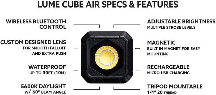 Immagine prodotto Lume Cube Aria singola (Videocamera)