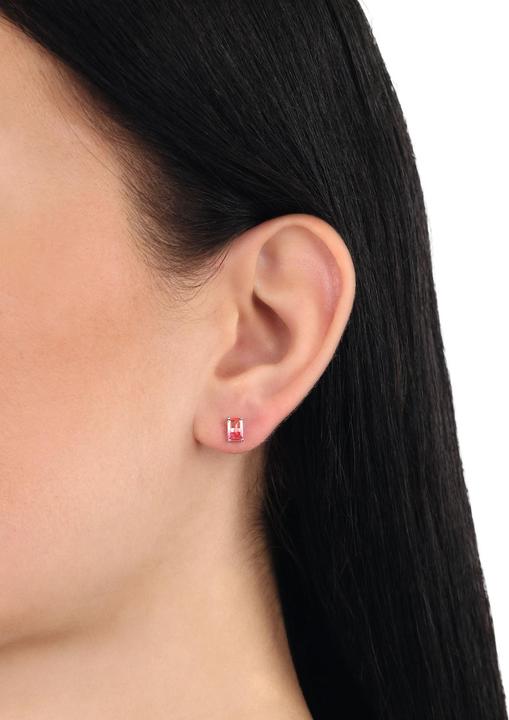 Immagine prodotto Amor Ohrschmuck für Damen, 925 Sterling Silber, Glas (Argento 925)